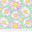 Daily Crush Sunshine Daisies Sky 44"/45" Fabric Per Yard