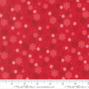Holiday Cheer Poinsettia Snow Flurry 44"/45" Cotton Fabric Per Yard