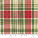 Holiday Cheer Natural Christmas Plaid 44"/45" Cotton Fabric Per Yard