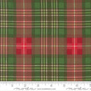 Holiday Cheer Evergreen Christmas Plaid 44"/45" Cotton Fabric Per Yard