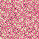 Poppies - Square in Square - Pink