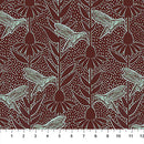 Indelible Ink Humming Patina Cotton 44"/45" Fabric Per Yard