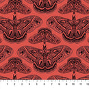 Indelible Ink Cecropia Guava Cotton 44"/45" Fabric Per Yard