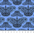 Indelible Ink Cecropia Cerulean Cotton 44"/45" Fabric Per Yard