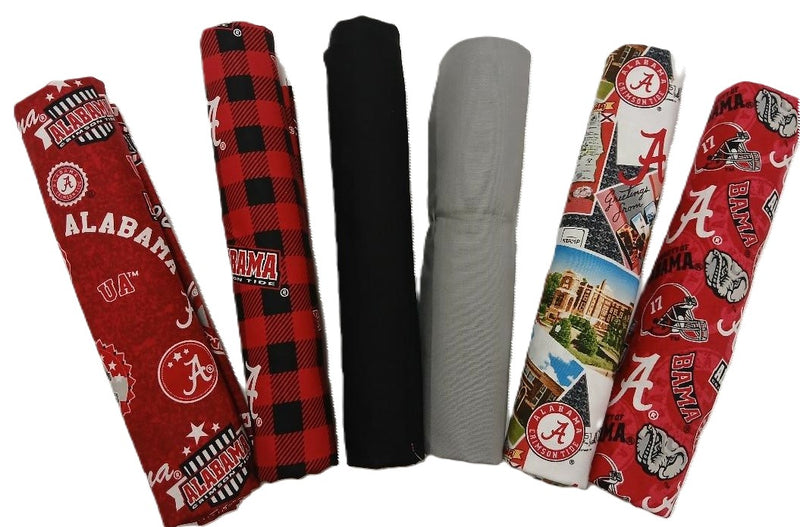 Alabama Crimson Tide - One Yard Bundle - 6 pack (Crimson)