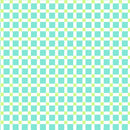 Aqua/Kiwi Hopscotch Colorblock Party 43/44" Cotton Fabric Per Yard