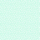 Aqua Wink Colorblock Party 43/44" Cotton Fabric Per Yard
