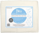 Bliss 80/20 Cotton-Poly Quilt Batting, Crib Size 45" × 60"