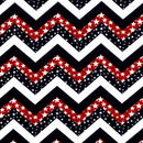 Made in the USA - Chevron Stars