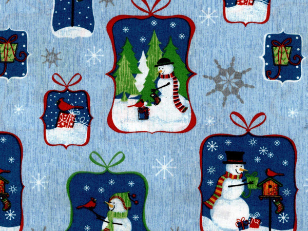 Merry Christmas - Frosty & Friends (Metallic)
