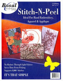 Bosal Stitch & Peel Embroidery Stabilizer 8.5 x 11 in