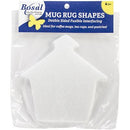 Bosal Craf-Tex Plus Mug Rug Precuts - Schoolhouse (4 Pack)