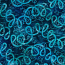 RB Batiks Expressions Tjaps Electric Blue