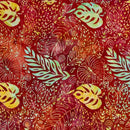 RB Batiks Expressions Tjaps Red Multi