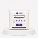 Supreme Batting - 80/20 Cotton/Poly Blend - Crib (46.5" x 60")