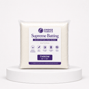 Supreme Batting - 80/20 Cotton/Poly Blend - Throw (60" x 60")
