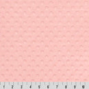 Baby Pink Cuddle Dimple Fabric per yard