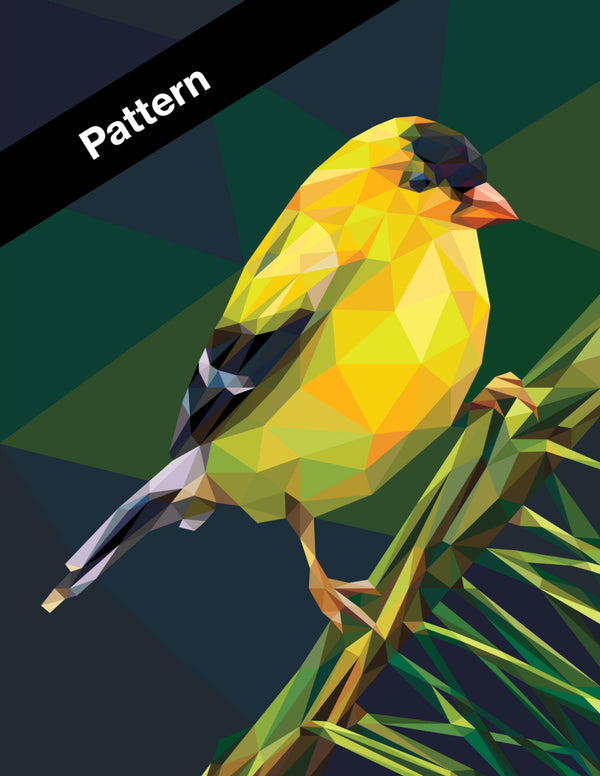 Chip the Goldfinch Pattern
