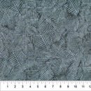 Banyan Dark Gray Hexies Neutral Cotton 44"/45" Fabric Per Yard