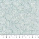 Banyan Fog Hexies Neutral Cotton 44"/45" Fabric Per Yard