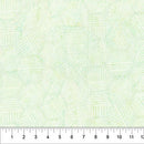 Banyan Pastel Green Hexies Neutral Cotton 44"/45" Fabric Per Yard