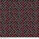 Barbie Vintage Sparkle Dots Black Cotton 43"/44" Fabric Per Yard
