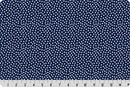 Barely Basics Lots a Dots Quilting Cuddle Navy Fabric Per Yard