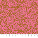 Yesterday - Big Heaven Coral - Cotton 44"/45" Fabric Per Yard