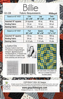 Billie - 10" square Pattern 238