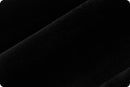 Black Cuddle 3 58/60" Solid Minky Fabric Per Yard