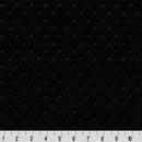 Black Cuddle Dimple Fabric per yard
