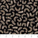 Black Strokes Soho Cotton 44"/45" Fabric Per Yard