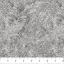 Black Texture Ink and Earth Cotton 44"/45" Fabric Per Yard