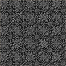 Black Verona Tiling Cotton 44/45" Fabric Per Yard