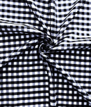 Gingham 1/4" Checkered Poly Cotton 58" Wide| New Creations Fabric & Foam Inc.