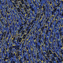Blue Navy Marble Impressions Cotton 44/45" Fabric Per Yard