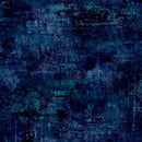 Blue Navy Mottled Blender Wideback Cotton Fabric per yard