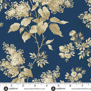 Blue Sky 108" Lilacs Full Moon Wideback Cotton Fabric Per Yard