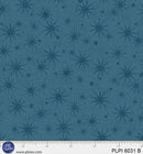 Blue Star Starburst, Love, Pickleball Cotton 44/45" Fabric Per Yard