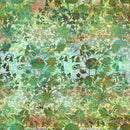 Bouquet Green Evanescence Cotton 43/44" Fabric Per Yard