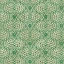 Bubbalon Emerald/Sand Ground Works Cotton 44"/45" Fabric Per Yard