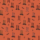 Little Witch Witches Socks Pumpkin