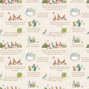 The Tale of Peter Rabbit Text Cream