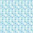 Special Delivery Dots Blue