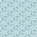 Winter Magic Floral Aqua