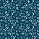 Winter Magic Snowflakes Navy