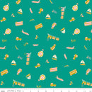 The Genesis of a Journey - Modes of Travel - Teal (3-Yard Pack)