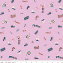 The Genesis of a Journey - Modes of Travel - Wisteria (3-Yard Pack)