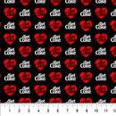 Diet Coke Black 44"/45" Fabric Per Yard
