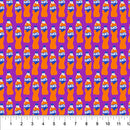 Fanta Bottle Purple 44"/45" Fabric Per Yard